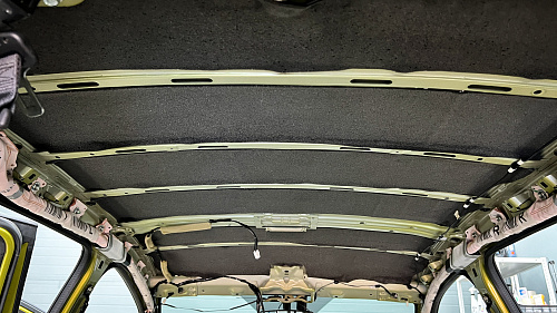 Шумоизоляция крыши Сузуки СХ4